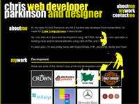 Chris Parkinson - Web Developer and Designer